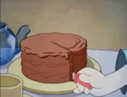 Everyone loved the cake—well, everyone except me. All Mine Selfish Gif Allmine Selfish Cakeslice Discover Share Gifs