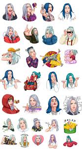 Билли айлиш популярная американская певица ставшая известной после выпуска песен «ocean eyes» и «bad guy». Kollekciya Billi Ajlish Smeshnye Risunki Milye Risunki Risunki Znamenitostej