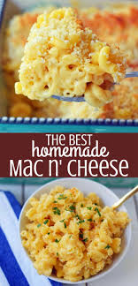 Homemade Macaroni And Cheese Rich Creamy And Cheesy Baked Mac N Cheese Homemade Mac And Cheese Recipe Baked Cheese Recipes Homemade Mac And Cheese Homemade