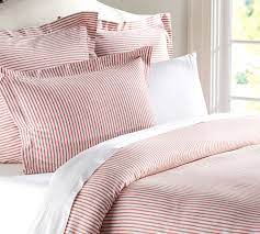 Ticking stripe duvet cover is rated 4.4 out of 5 by 153. Vintage Ticking Stripe Patterned Duvet Cover Sham Pottery Barn