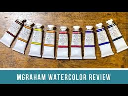 M Graham Watercolor Review Youtube