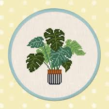 Maybe you would like to learn more about one of these? Swiss Cheese Plant Cross Stitch Pattern Monstera Deliciosa Etsy In 2021 Modern Cross Stitch Patterns Cute Cross Stitch Cross Stitch Patterns