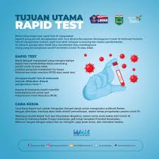 Tujuan Utama Rapid Test Humas