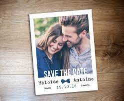 Save The Date Magnet Polaroid Par Date Magnet Par Polaroid Save Save The Date Mariage Faire Part Mariage Retenez La Date