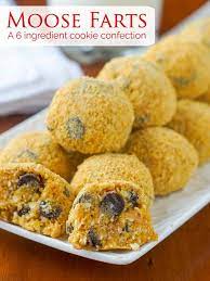 Moose Farts A Super Easy To Prepare No Bake Cookie Treat Kids Will Love Recipe Cookies Ingredients Baking Rock Recipes