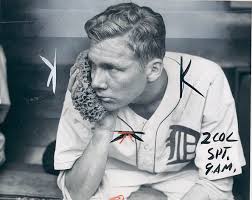 Detroit Tiger, Hal Newhouser, 1940 Hall of Fame pitcher