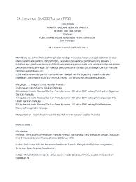 Text of sk pembina pramuka. Sk Kwarnas No 080