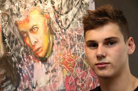 Colour blind artist displays work in Darlington gallery