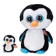 Ty beanie boos xl waddles 42cm. Ty Beanie Boo Xl Penguin Waddles Thimble Toys