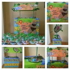 Jungle Themed Baby Shower Wishing Well Baby Shower Wishes Baby Shower Jungle Baby Shower Theme