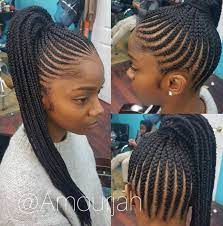 Flawless Braided Pony Via Amourjah Https Blackhairinformation Com Hairstyle Gallery Flawless B Braided Ponytail Hairstyles Natural Hair Styles Hair Styles