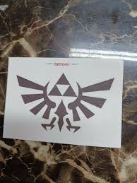 The Legend Of Zelda Twilight Princess Trading Card Temporary Tattoos 2 |  eBay