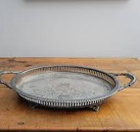Las mejores ofertas en Bandeja de Plata Inglesa en plata de ...