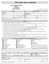 {company name} agrees to notify {client name} if there are any changes to the materials used or date of completion, and to not continue with any work until {client name} approves the changes. Free Pest Control Service Agreement Template 9 Templates Free To Download And Print Demplates