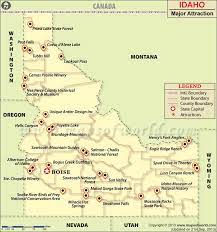 Places To Visit In Idaho Idaho Travel Attractions Map Idaho Travel Idaho Map
