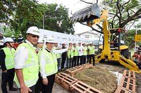 Tun dr lim chong eu tezyurar yo'li (jelutong tezyurar yo'li) tez yo'lni boshlash / tugatish. Highway Project Kicks Off The Star
