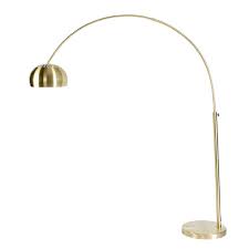 Welche stehlampen mit holzfuß passen gut in die sitzecke? Bogen Lampe Arc Messing Promondo