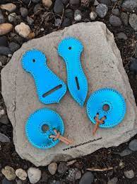 Magic S Custom Tack Turquoise Bit Guards And Latigo Cinch Holders Www Magicscustomtack Com Magicscustomtack Hotmail Com Western Horse Tack Magic S Tack