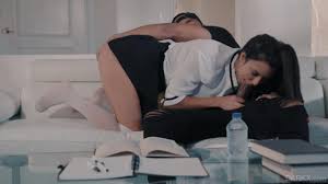 Free Porn Video of Eliza Ibarra in white knee socks working on a big black  cock - MyPornstarBook.net