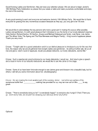 If you know, you know. 18th Birthday Emcee Script Pdf