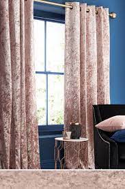 Add a pop of colour to your home with orange curtains. Crushed Velvet Curtains All Curtains