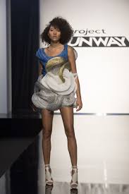 Season 15 Unconventional Challenge Designer Roberi Fashion Project Runway Peplum Dress