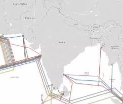 The map depicts active and planned submarine cable. How Does India Connect To The Us For Internet Access Via The Submarine Cable System Quora