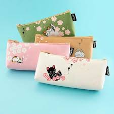 Buy Sakura Neko Pencil Case With Free Shipping Shop Japanese Pen Cases And Other Super Cute Kawaii Things At Blipp Japanese Pencil Case Pencil Case Pen Case