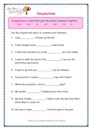 Page 5 Conjunctions Worksheet Conjunctions Worksheet English Grammar Worksheets Grammar Worksheets