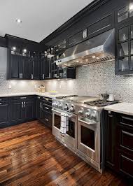 59 Marvelous Black Kitchen Cabinets Design Ideas Black Kitchen Cabinets Kitchen Cabinet Design Custom Kitchen Cabinets