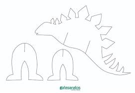Molde De Dinossauro Para Imprimir Molde De Dinossauro Artesanato De Dinossauro Dinossauro