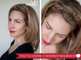 Have you thought about wearing it as a headband? Hairstyle Tutorial Easy Braided Headband Hair Romance
