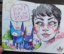 Design Stack: A Blog about Art, Design and Architecture: Traditional Mixed  Media Portraits