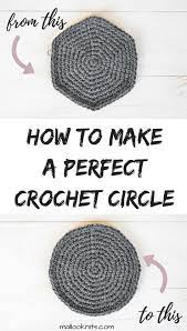 tutorial make a perfect crochet circle mallooknits com pattern circles coloriages de chevaux avec couleur