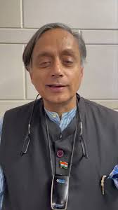 Shashi Tharoor's Video