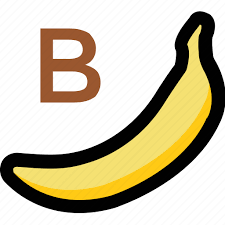 Vitamin b vitamins are necessary for both men and women, especially older adults and those with certain medical conditions. Alphabet B Banana Kindergarten Nursery School Preschool Icon Download On Iconfinder