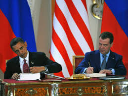 Of the president of russia. Obama Medvedev Sign Start Treaty Politico