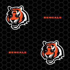 cincinnati bengals logo pattern black