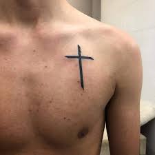 Nice cross tattoo idea on men chest golfiancom. Top 69 Best Small Cross Tattoo Ideas 2021 Inspiration Guide