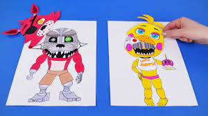 Disegni da colorare per bambini e stampare gratis. Come Realizzare Un Gioco Fai Da Te Con I Personaggi Di Animatronics