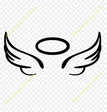 This set includes 6 separate illustrations. Angel Vector Angle Wing Simple Angel Wings Clipart Hd Png Download Vhv