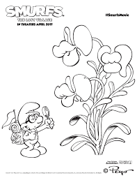 Printable clumsy smurf drawing coloring page. Smurfs The Lost Village Printable Coloring Sheets Win Tickets To See The Movie Family Review Guide