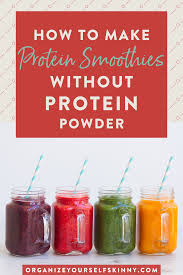 How To Make High Protein Smoothie Recipes Without Protein Powder Recipe Protein Smoothie Recipes Protein Smoothie High Protein Smoothie Recipes