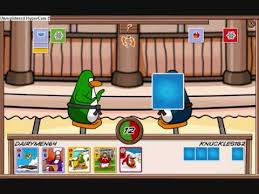 If the player sees the sensei card (id 256), he will earn the sensei card stamp. Club Penguin Card Jitsu Battles Part 1 My New Trading Cards Youtube
