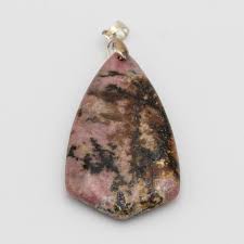 Pendentif Rhodonite