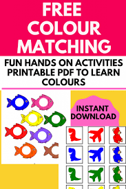 This color matching game for toddlers, preschoolers, kindergarteners, and grade 1 students helps color printable. Free Colors Matching Activities For Toddlers Printable Pdf Sharing Our Experiences