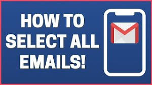 This will select all the emails on the current page. How To Select All Emails In Gmail On Mobile Gmaill App Youtube