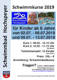 Aktuelles Termine Schwimmbad Hochspeyer Eine Einrichtung Der Ortsgemeinde Hochspeyer