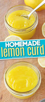 Homemade Lemon Curd In 2020 Lemon Curd Lemon Curd Recipe Curd Recipe