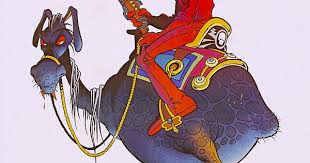 A robot assassin who murdered those who followed magic. Wizards 1977 Album On Imgur